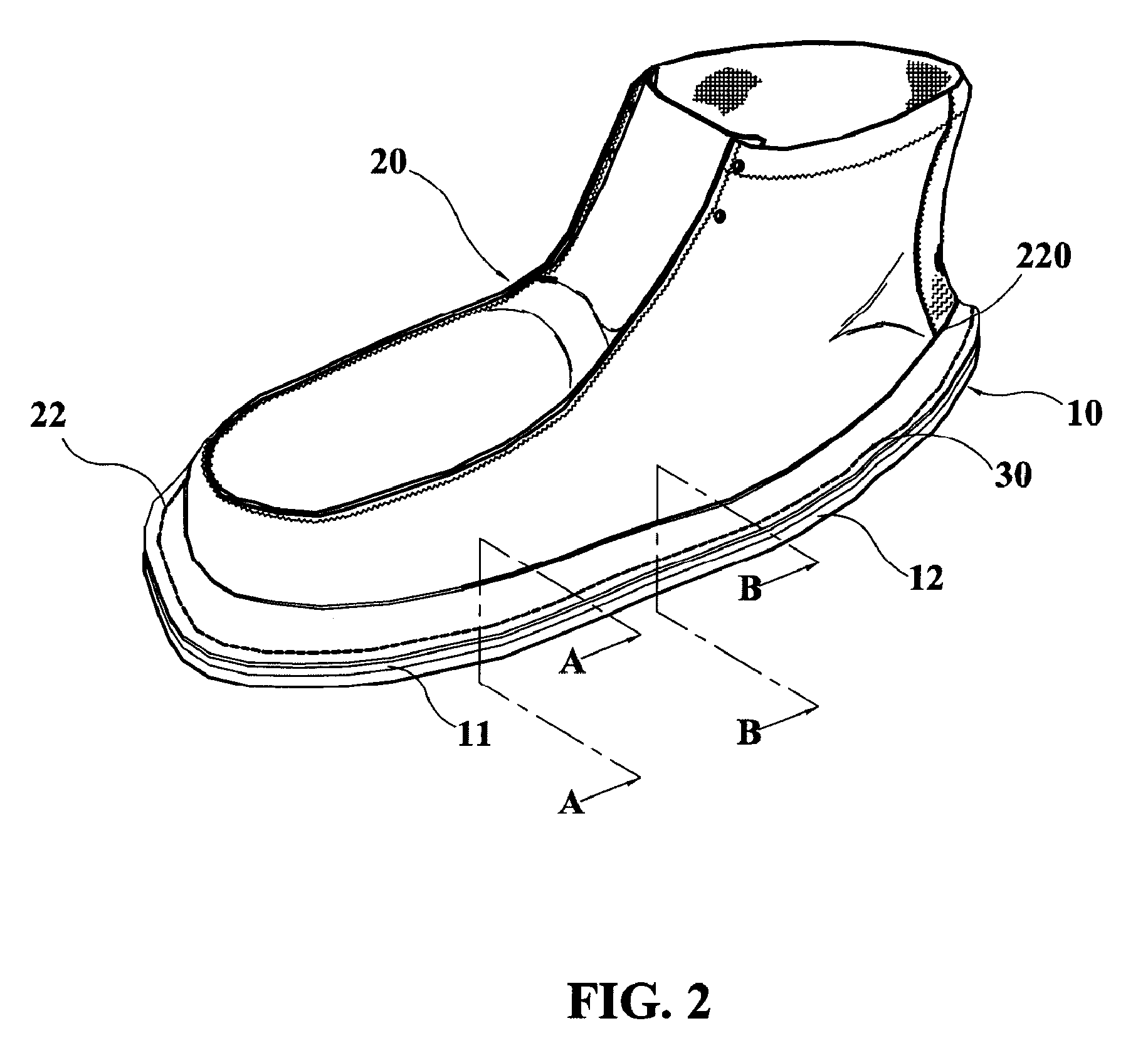 Shoe structure and fabricating method of the same