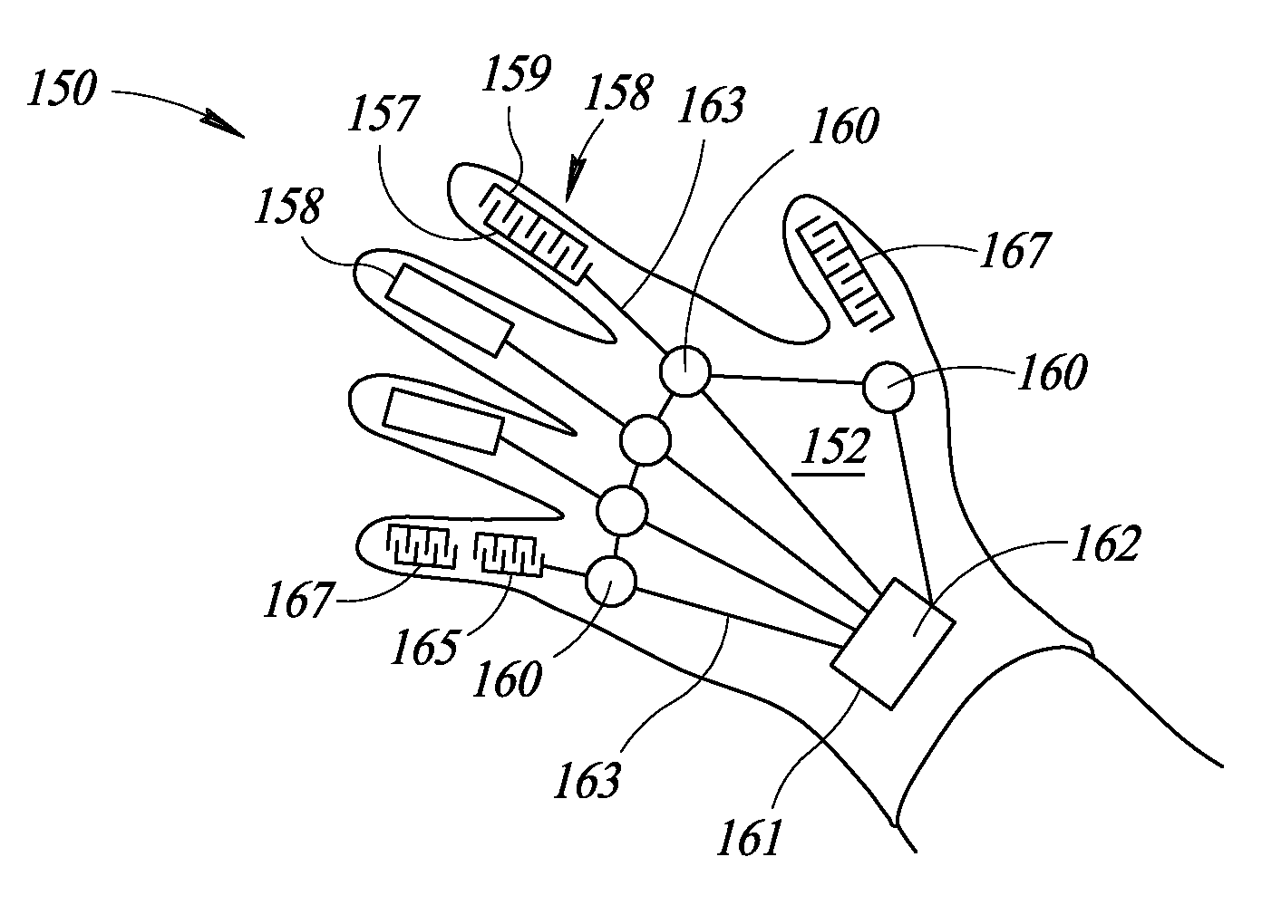 Flexible smart glove