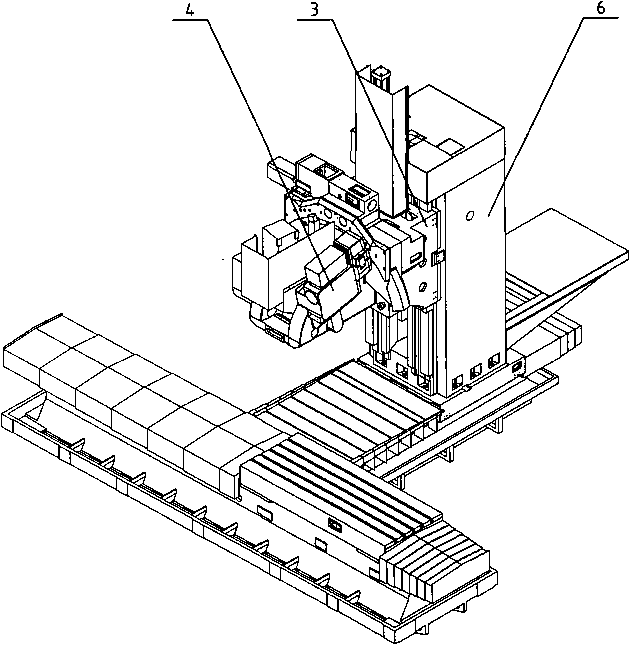 Additional device with A and B-axis oscillating structure and manufacturing method thereof