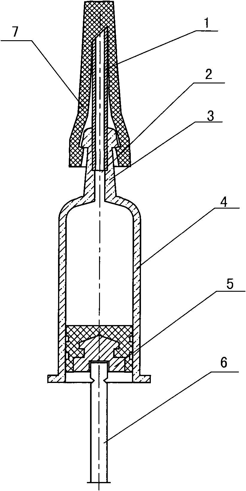 Pre-filled medicinal liquid injector