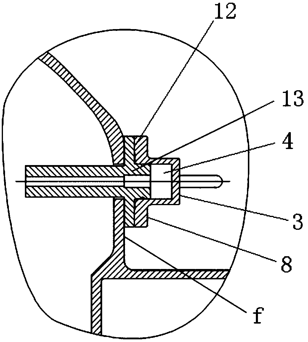 Fuel manifold joint for gas turbine and gas turbine