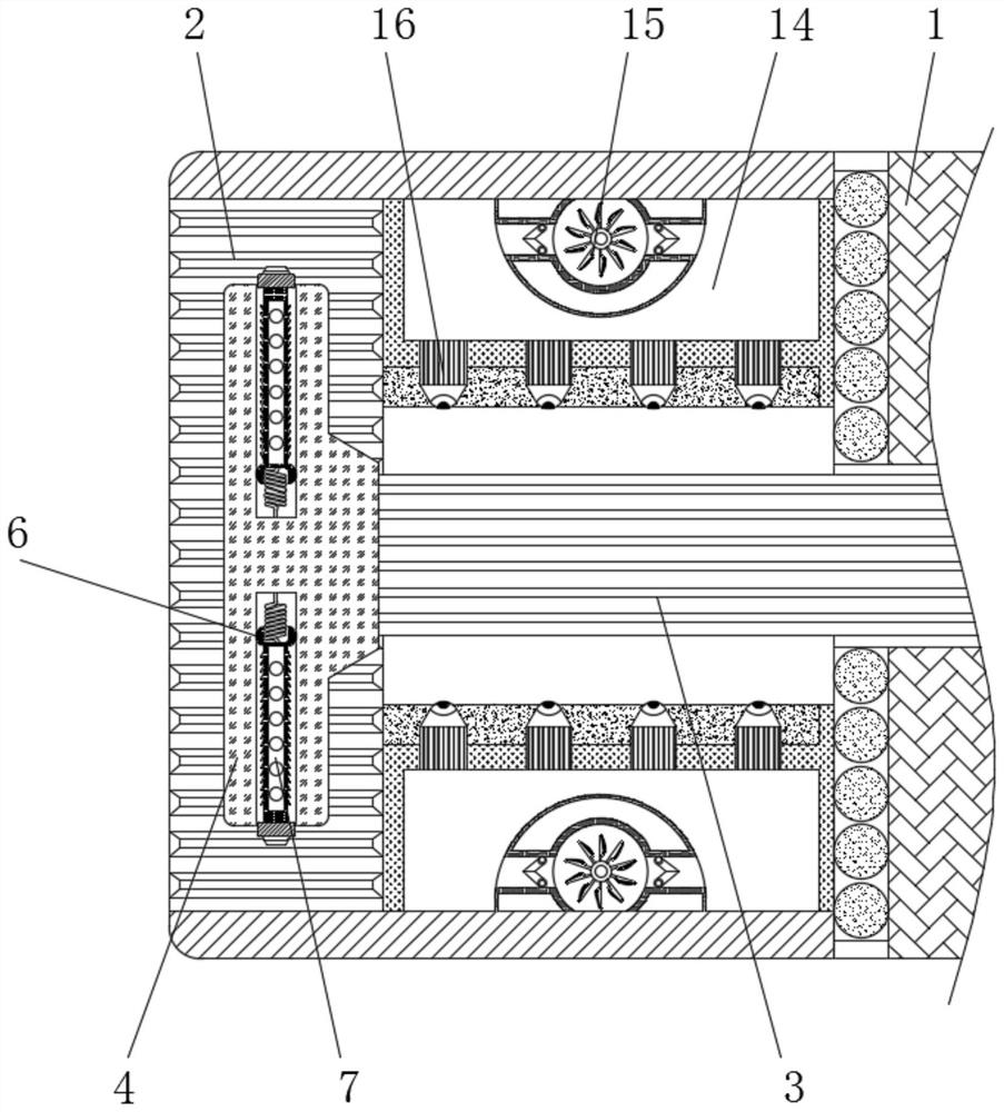 Main shaft automatic lubricating device capable of avoiding increase of rotating friction