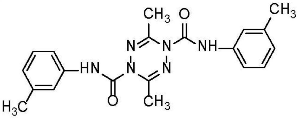 A tetrazinedicarboxamide liposome preparation and preparation method thereof