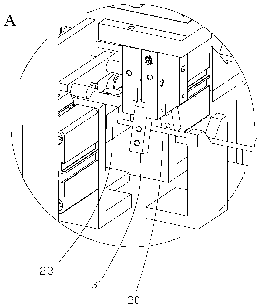 Equipment for sleeving lantern ring on tube body