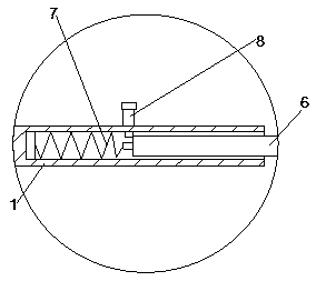 Portable type rope winding device