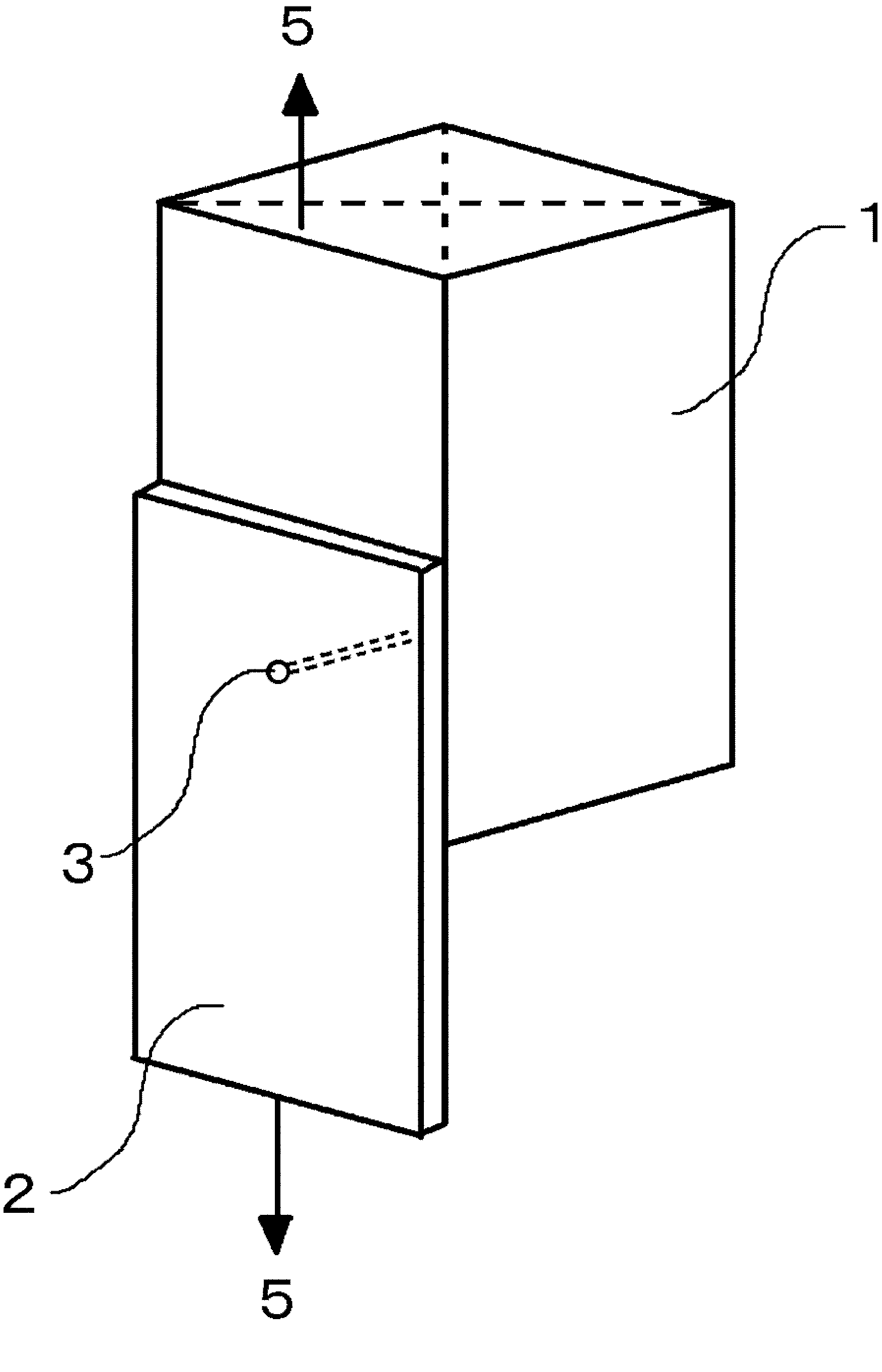 Installation structure of base of exterior wall