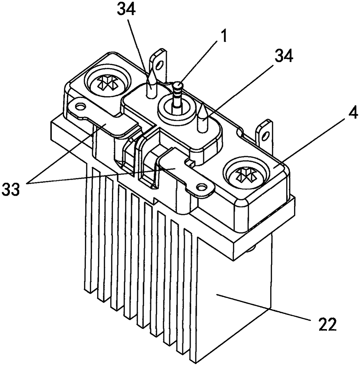 Water particle generating device