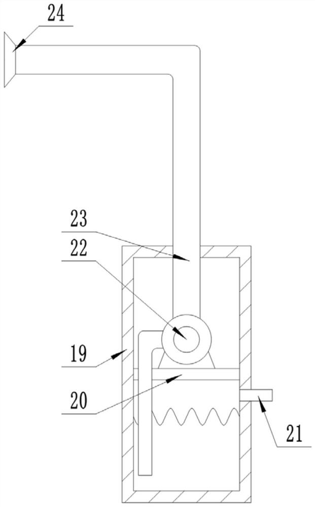 Excrement and urine receiving device for department of pediatrics