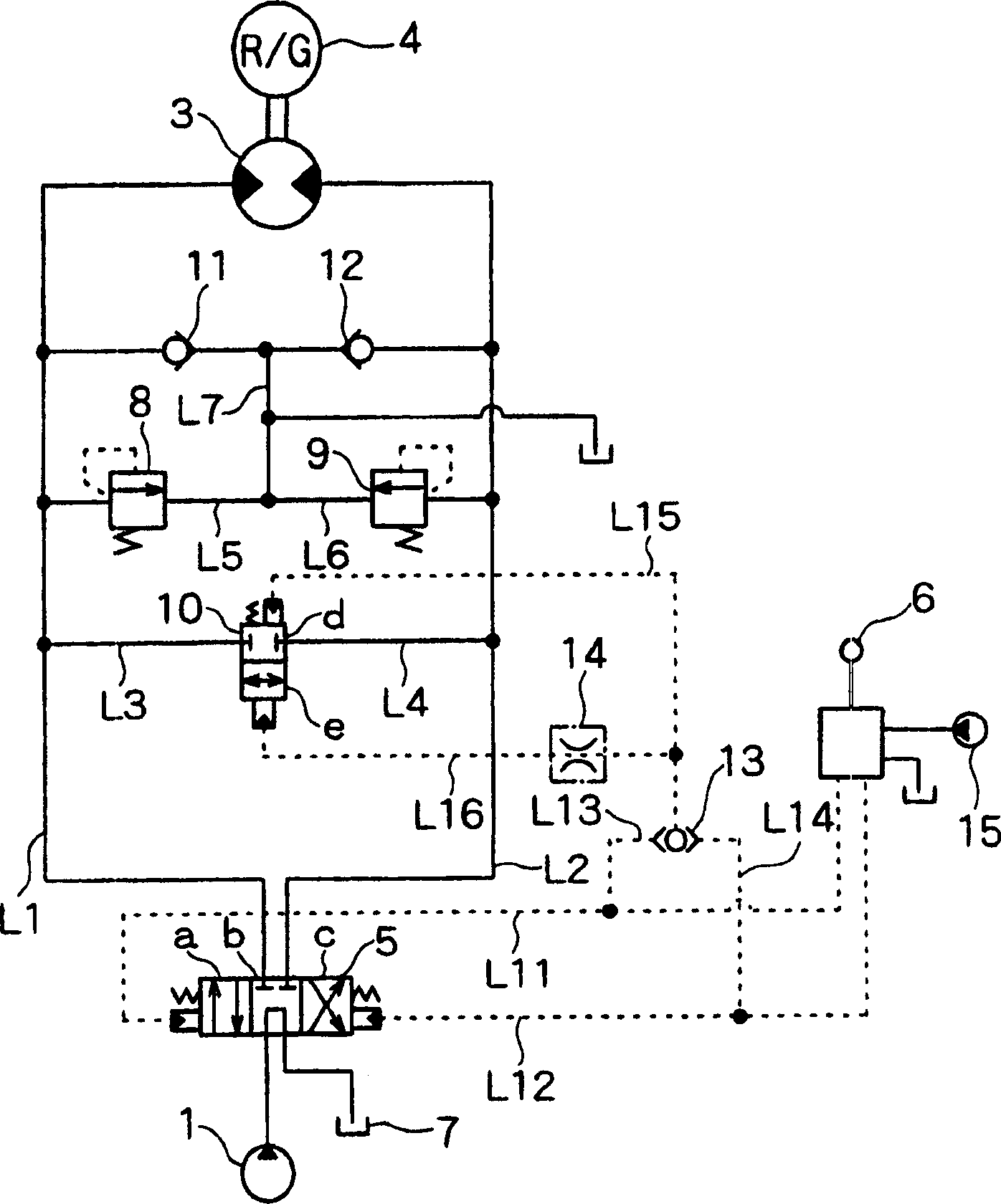 Rotary control circuit