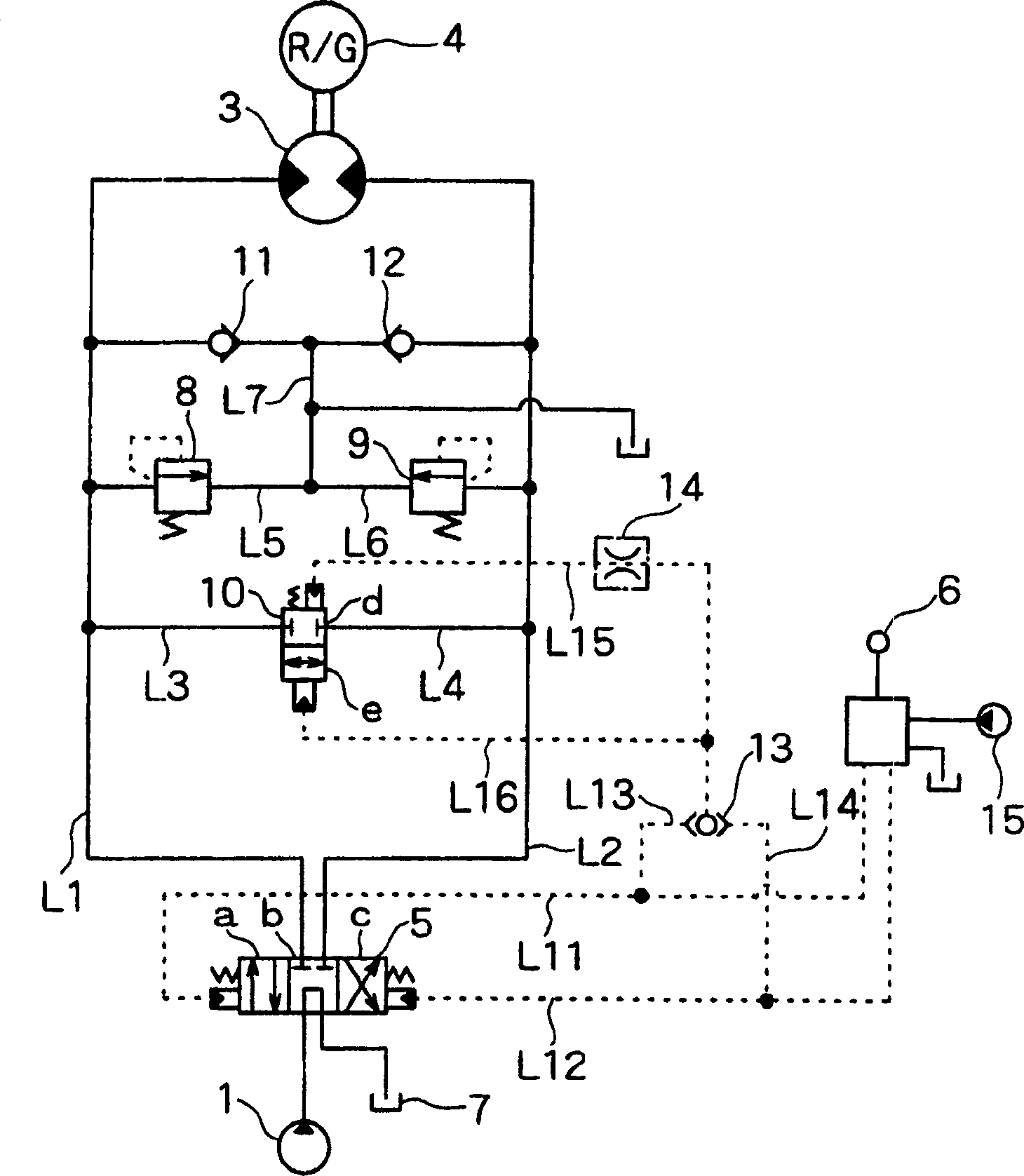 Rotary control circuit