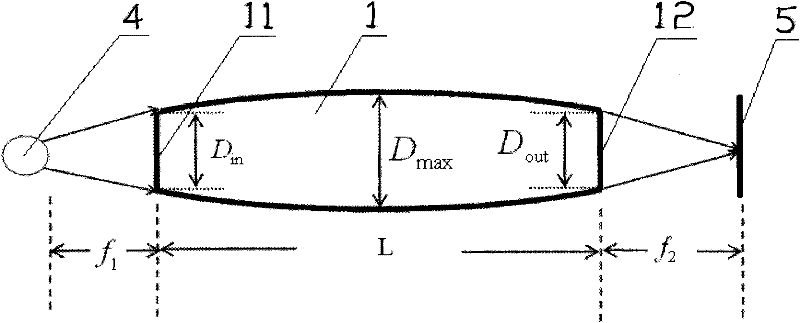 Microbeam proton fluorescence spectrometer