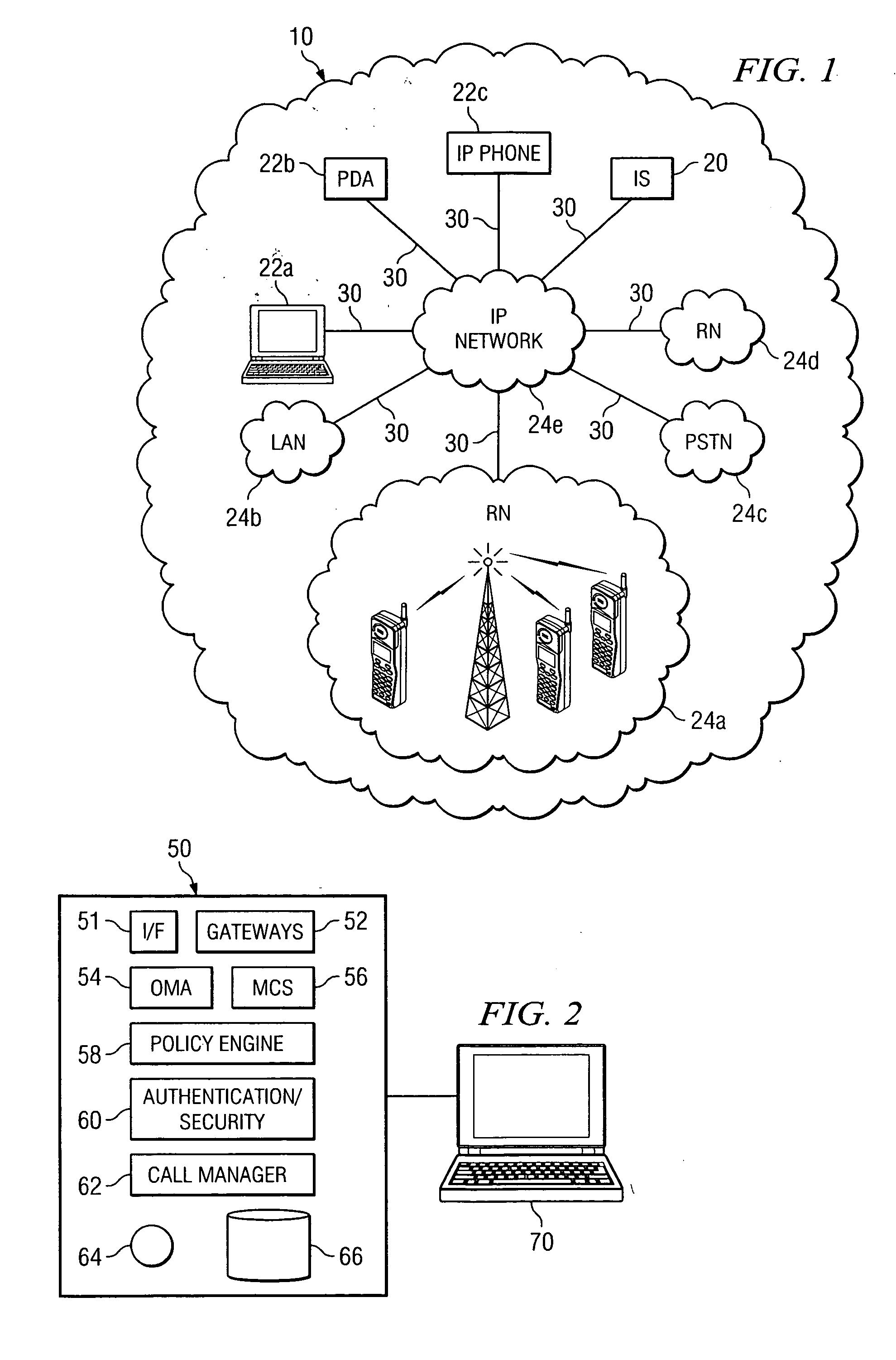 Method and system for providing a push-to-talk communication session using a control endpoint
