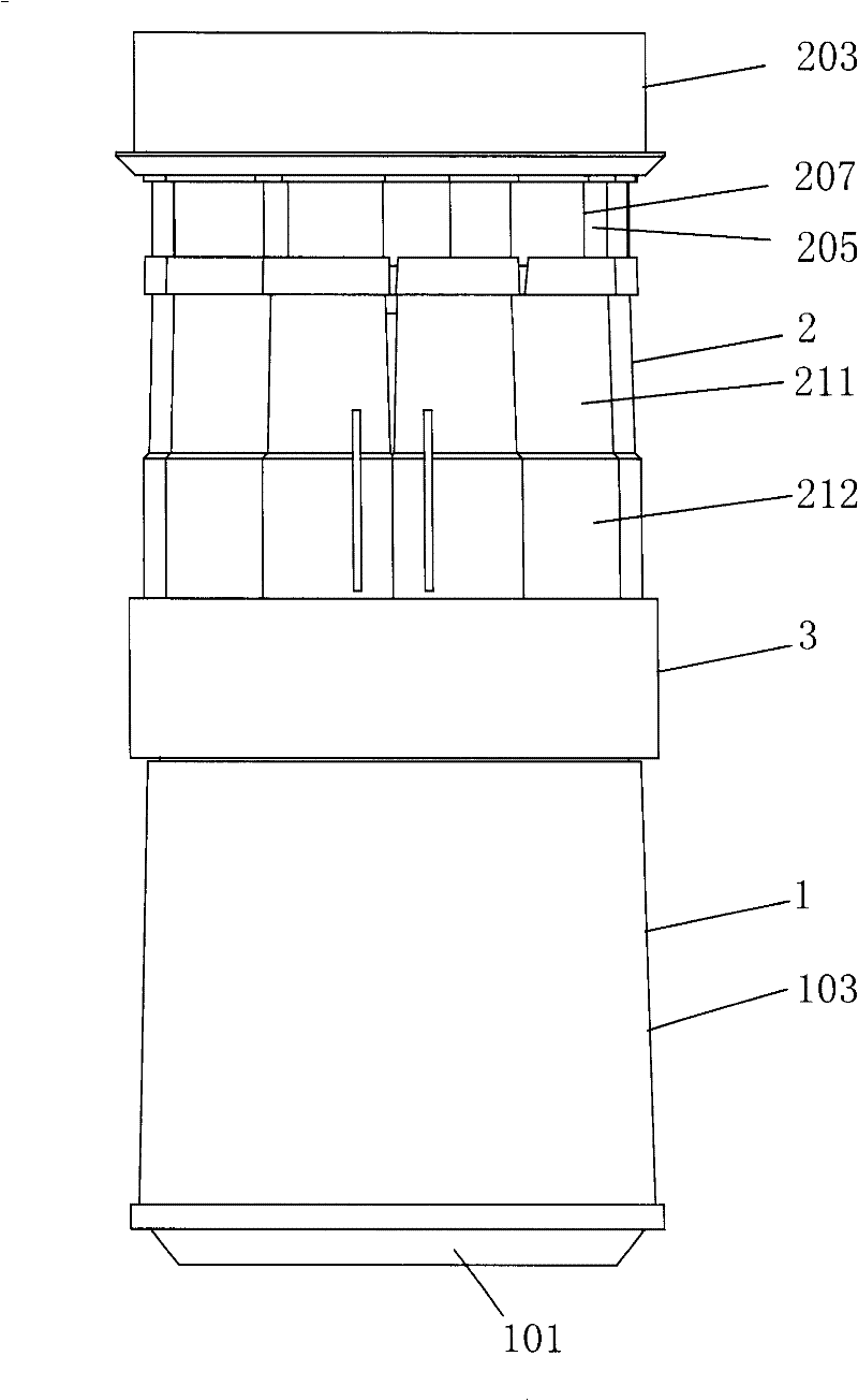 Dust removing device for vacuum cleaner