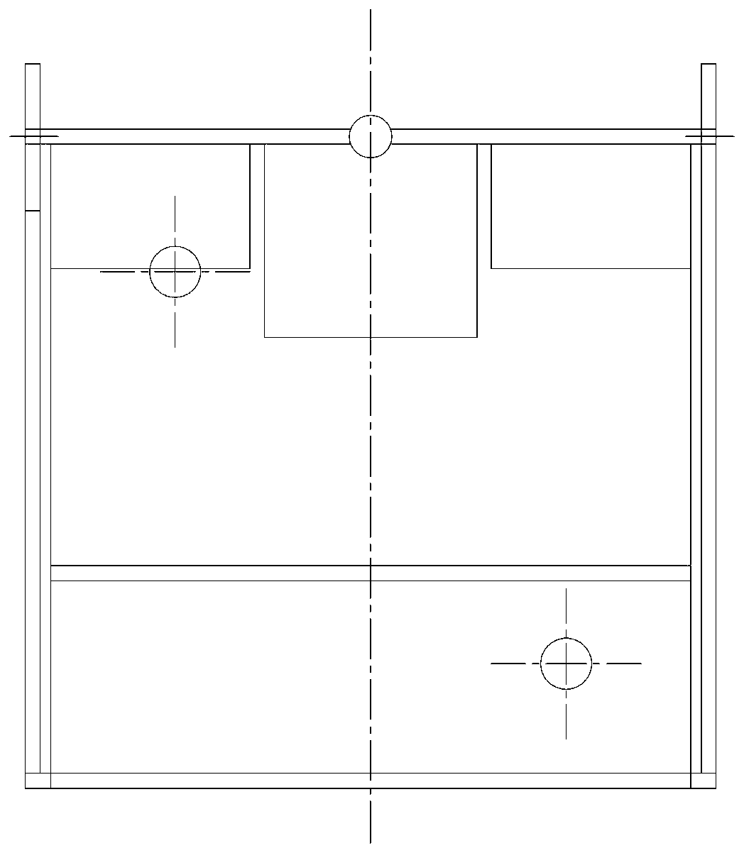 I-shaped steel arch frame connecting steel plate welding positioning clamping device