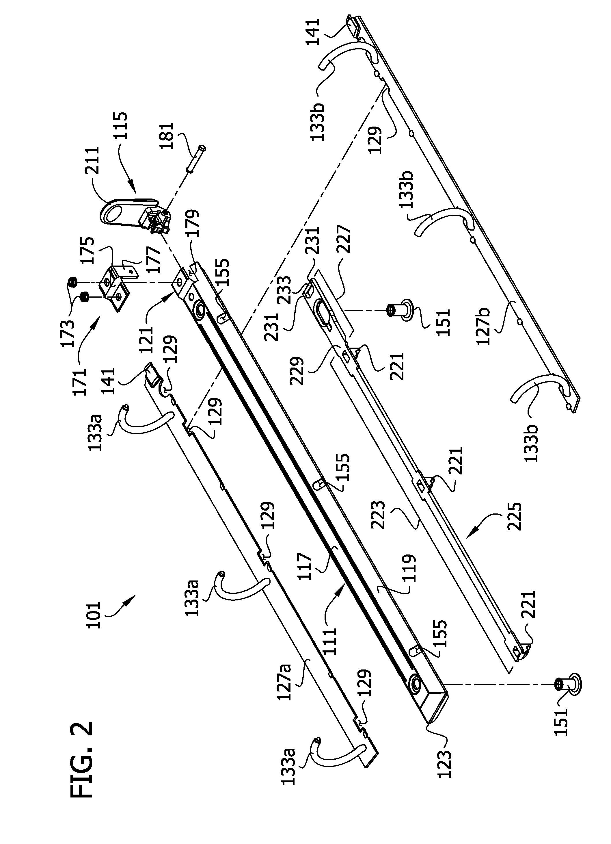 Ring binder mechanism having dual time buffer actuator