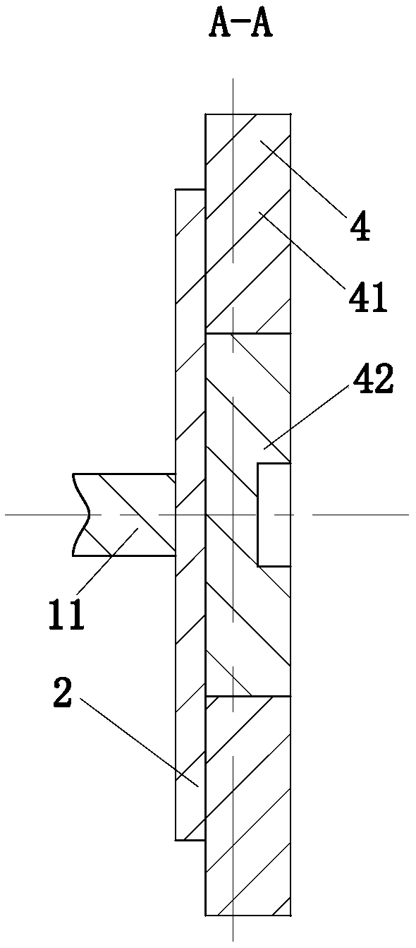 Semi-feeding type combined rice harvester