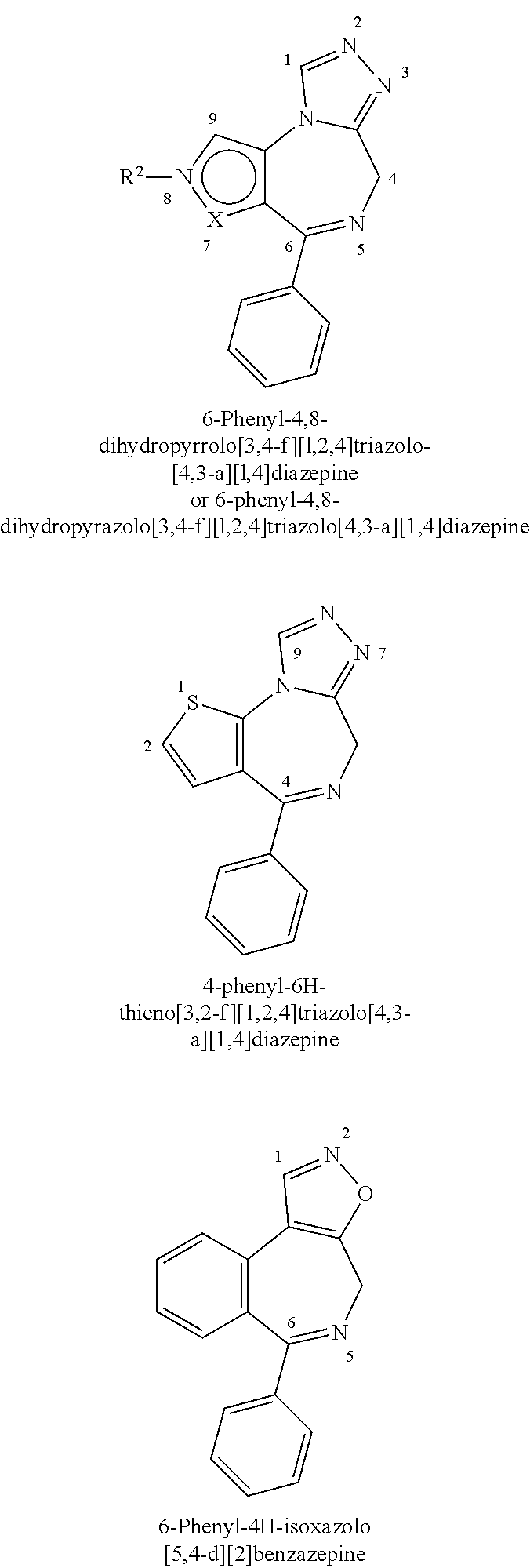 4-substituted pyrrolo- and pyrazolo-diazepines