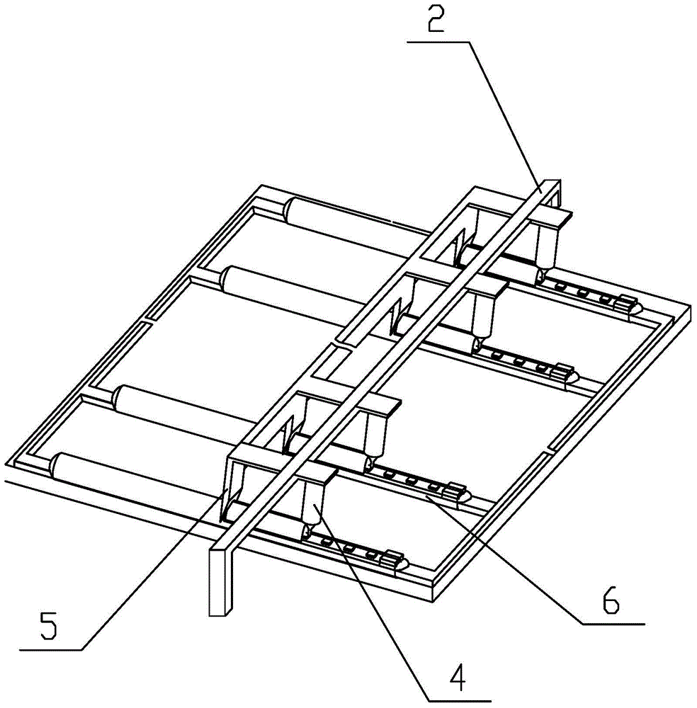 A fluorescent glue conformal scraping device and scraping method for LED filament