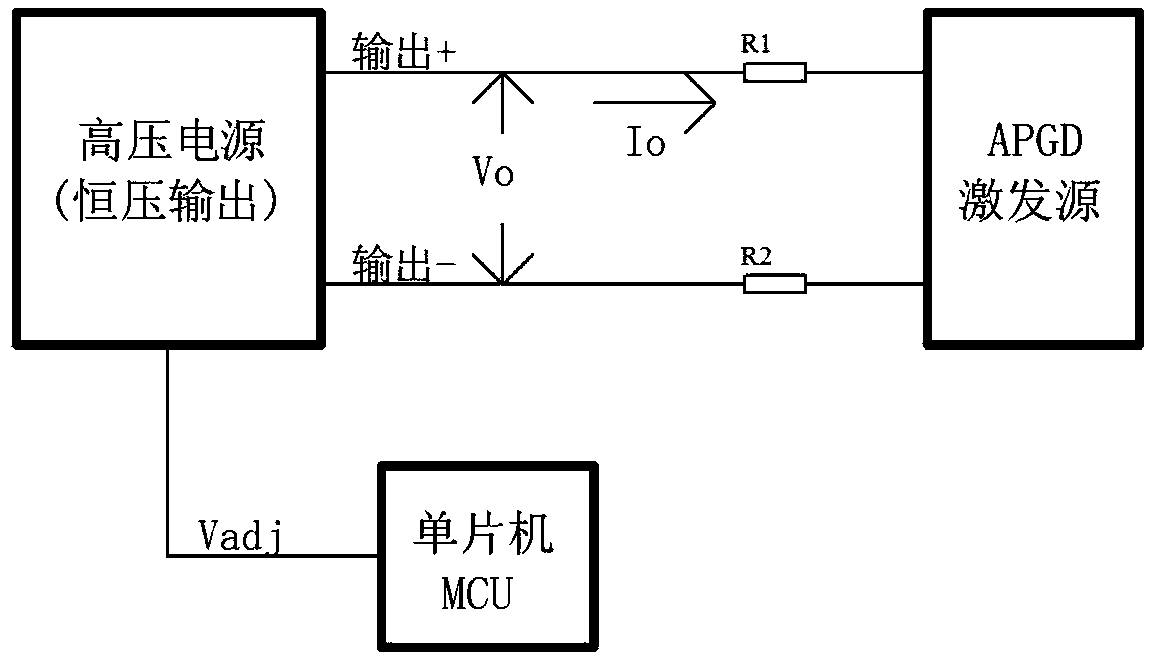 Discharge circuit with constant voltage and constant current