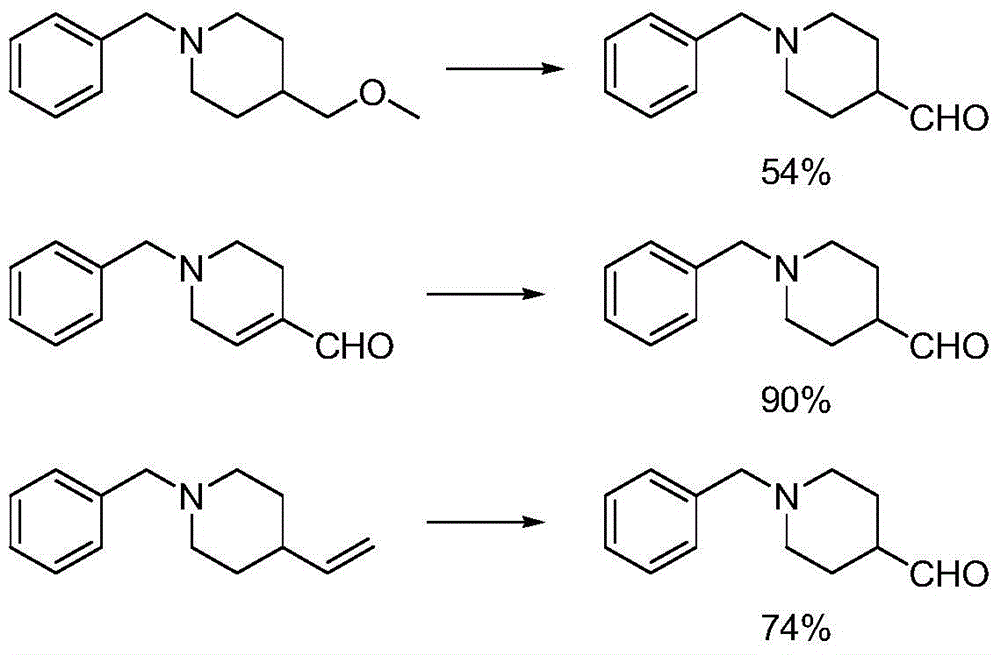 Preparation method of 1-benzyl-4-piperidine formaldehyde