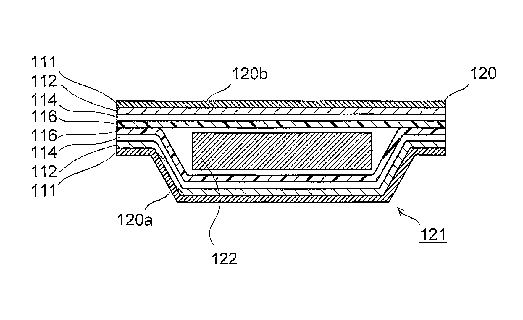 Electrochemical cell packaging material