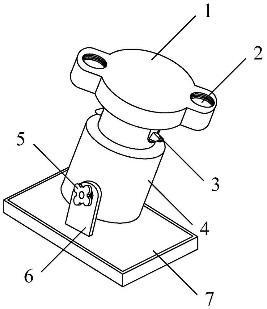 An Angle Adjustable Quick Install Lighting Device