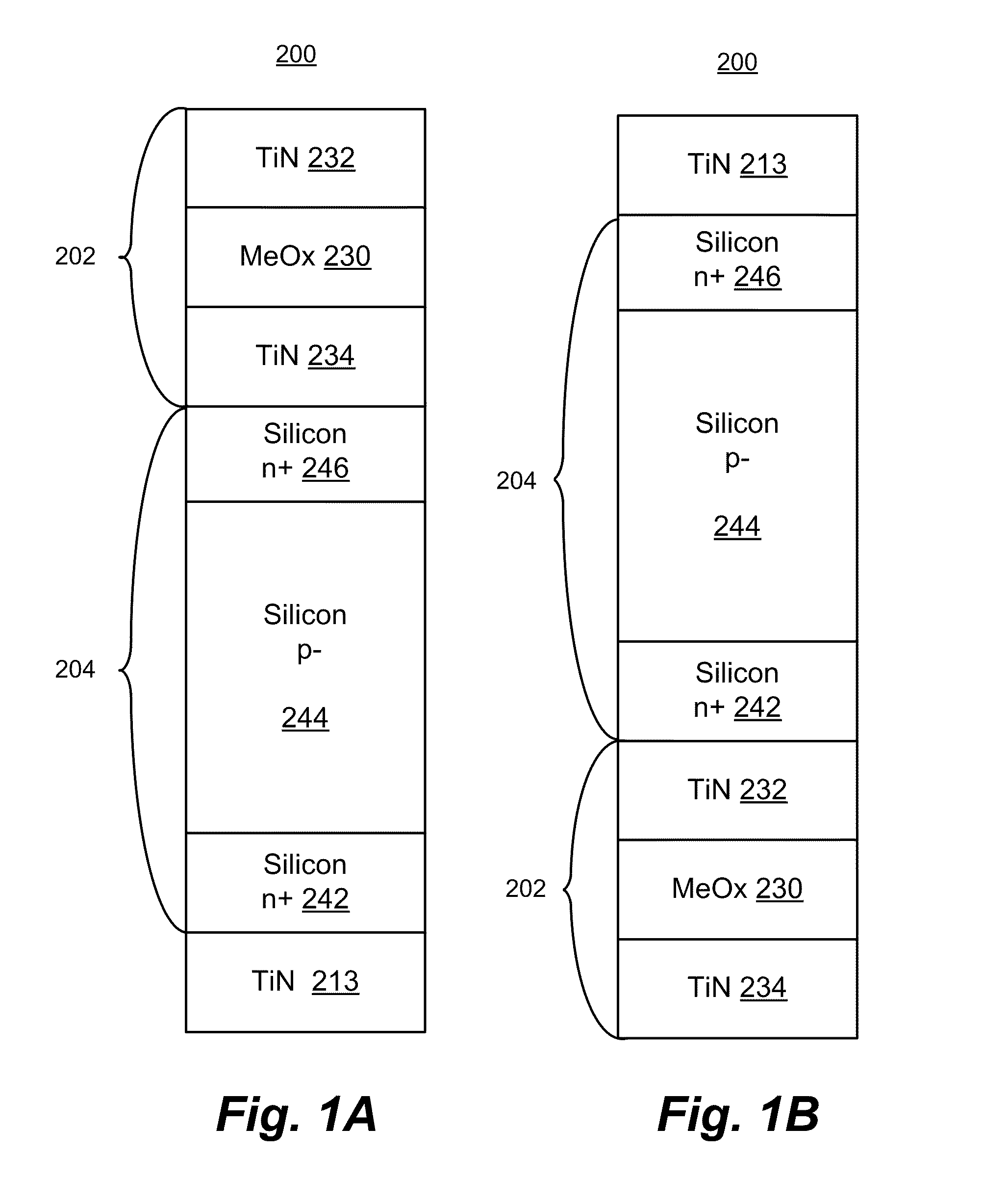 Punch-through diode steering element