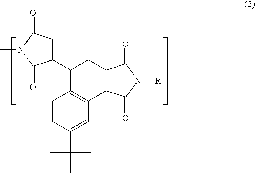 3,4-dicarboxy-1,2,3,4-tetrahydro-6-t-butyl-1-naphthalene-succinic dianhydride and liquid crystal aligning agent comprising polyimide resin prepared from the dianhydride
