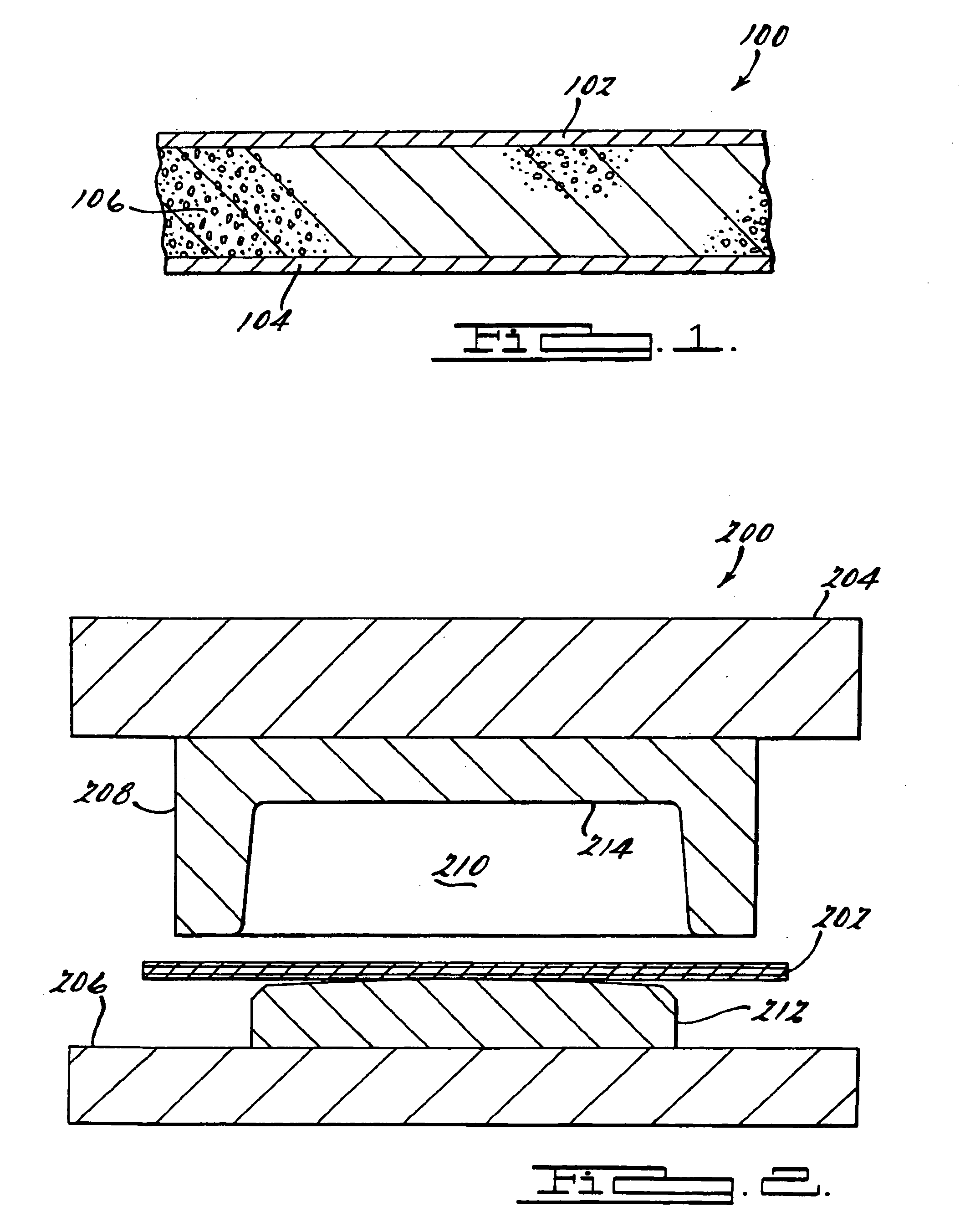 Method of metallic sandwiched foam composite forming