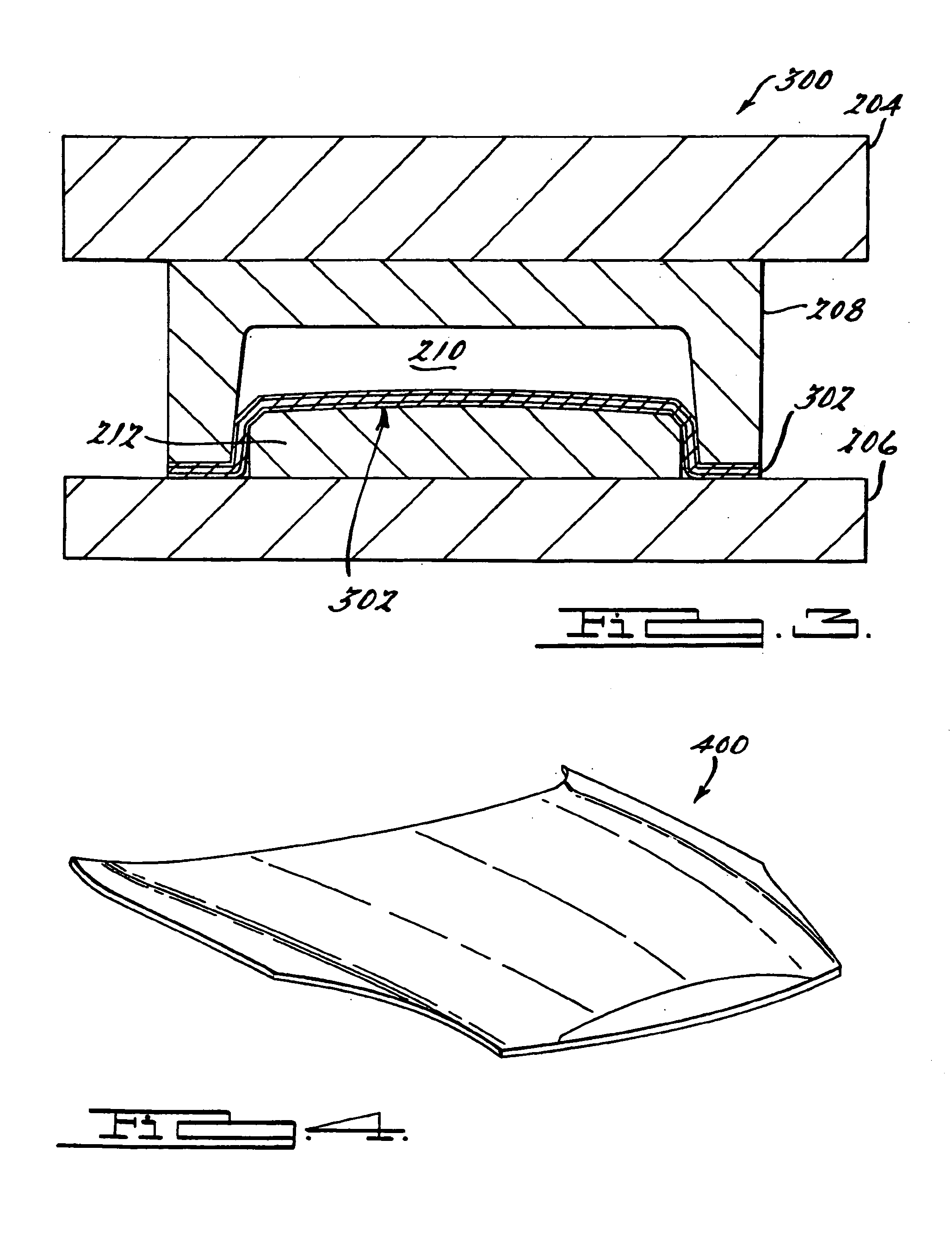 Method of metallic sandwiched foam composite forming