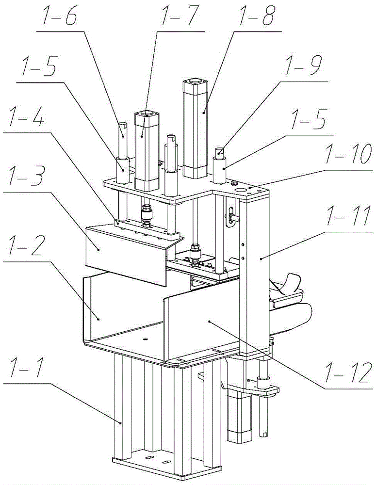 Self-adaptive bag clamping device