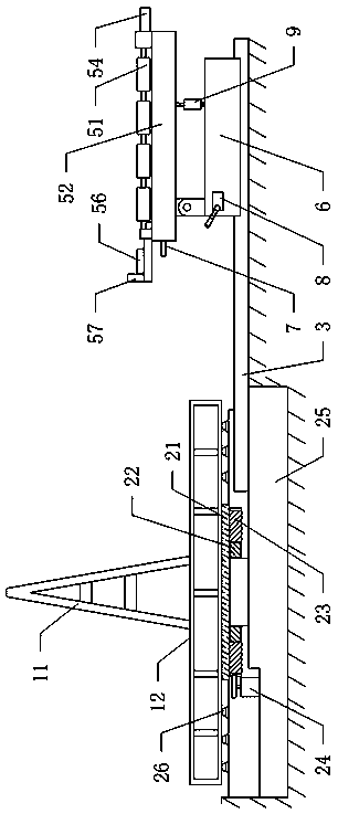 Plate overturning and stacking device
