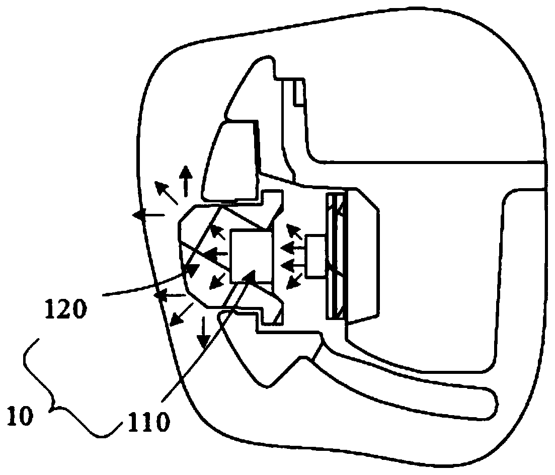 Key, processing method thereof and mobile terminal