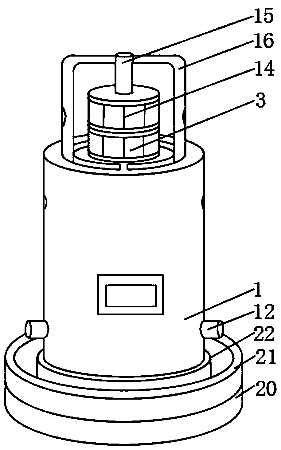 Handheld raw material stirring device for joint mixture glue gun applied to home decoration