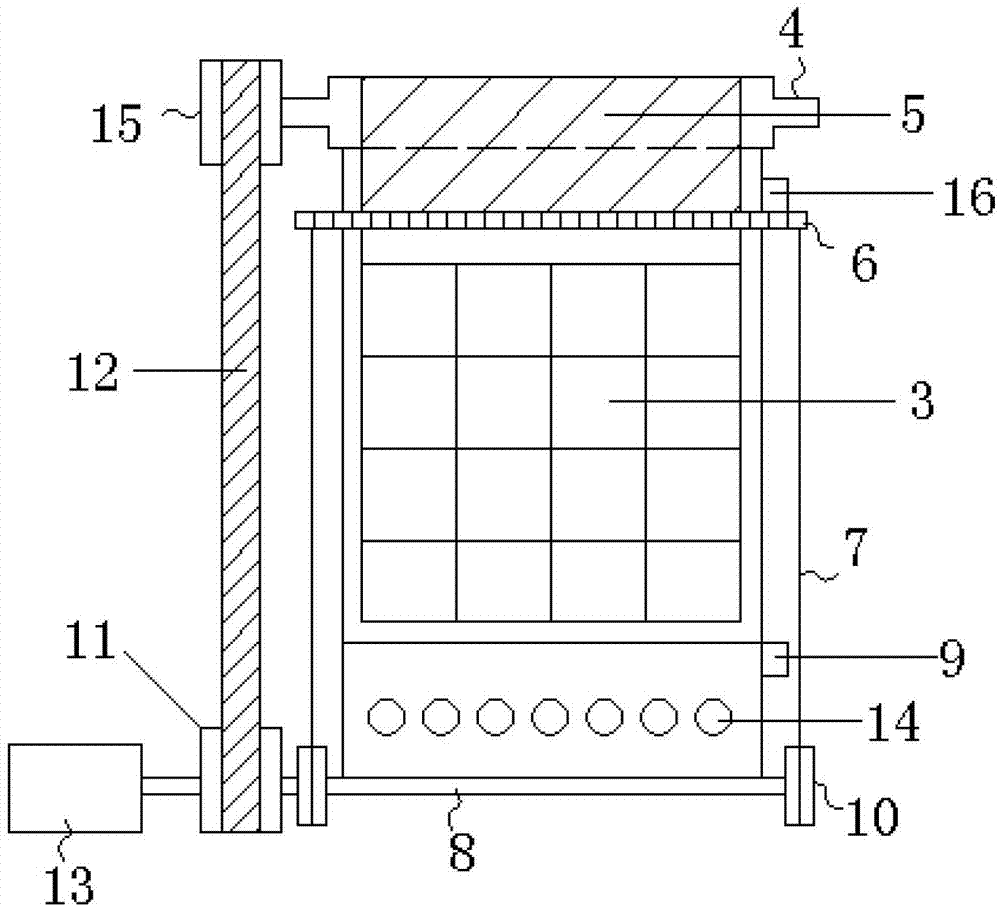Automatic surface obstruction-removing and sunshading integrated system of photovoltaic assembly
