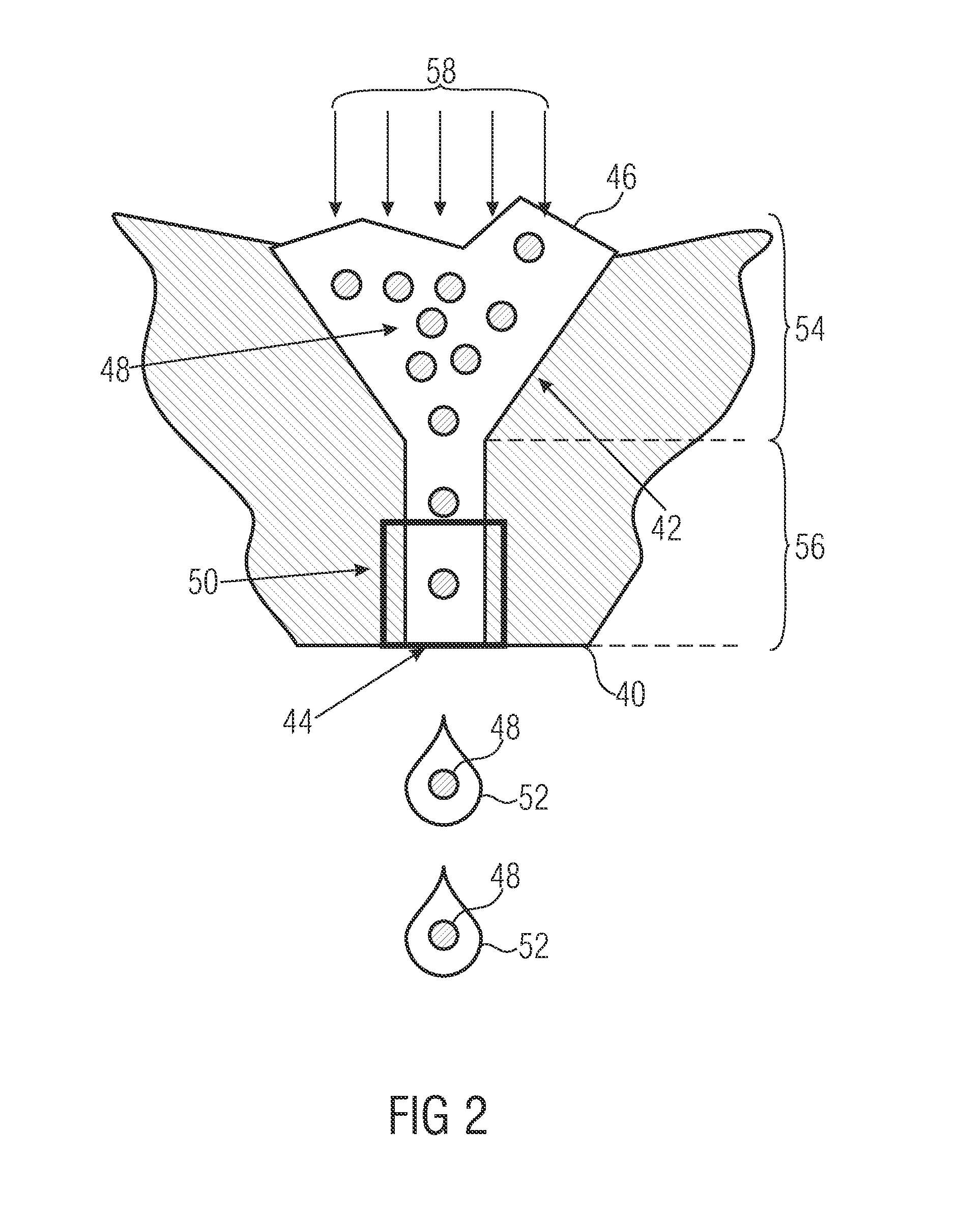 Apparatus and method for dispensing cells or particles confined in a free flying droplet