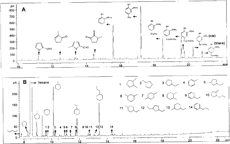 Method for preparing high-quality gasoline from cracking biological oil