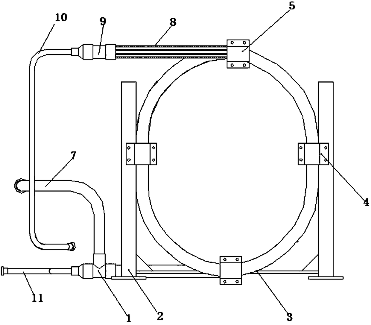 Transcritical carbon dioxide heat pump regenerator