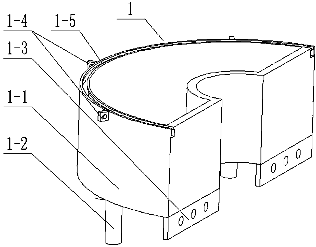 Rainwater harvesting device for garden irrigation