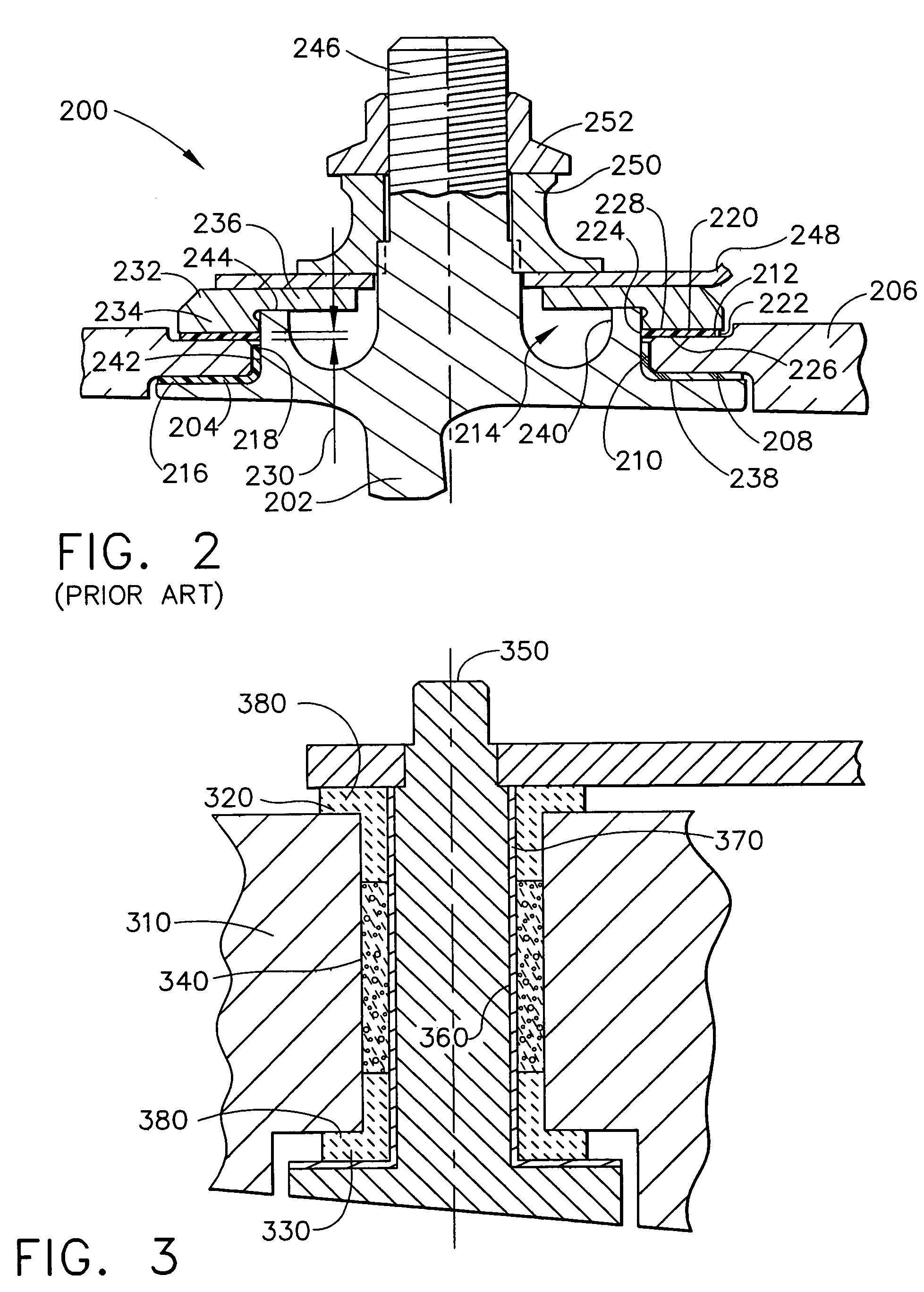 Variable stator vane bushings and washers