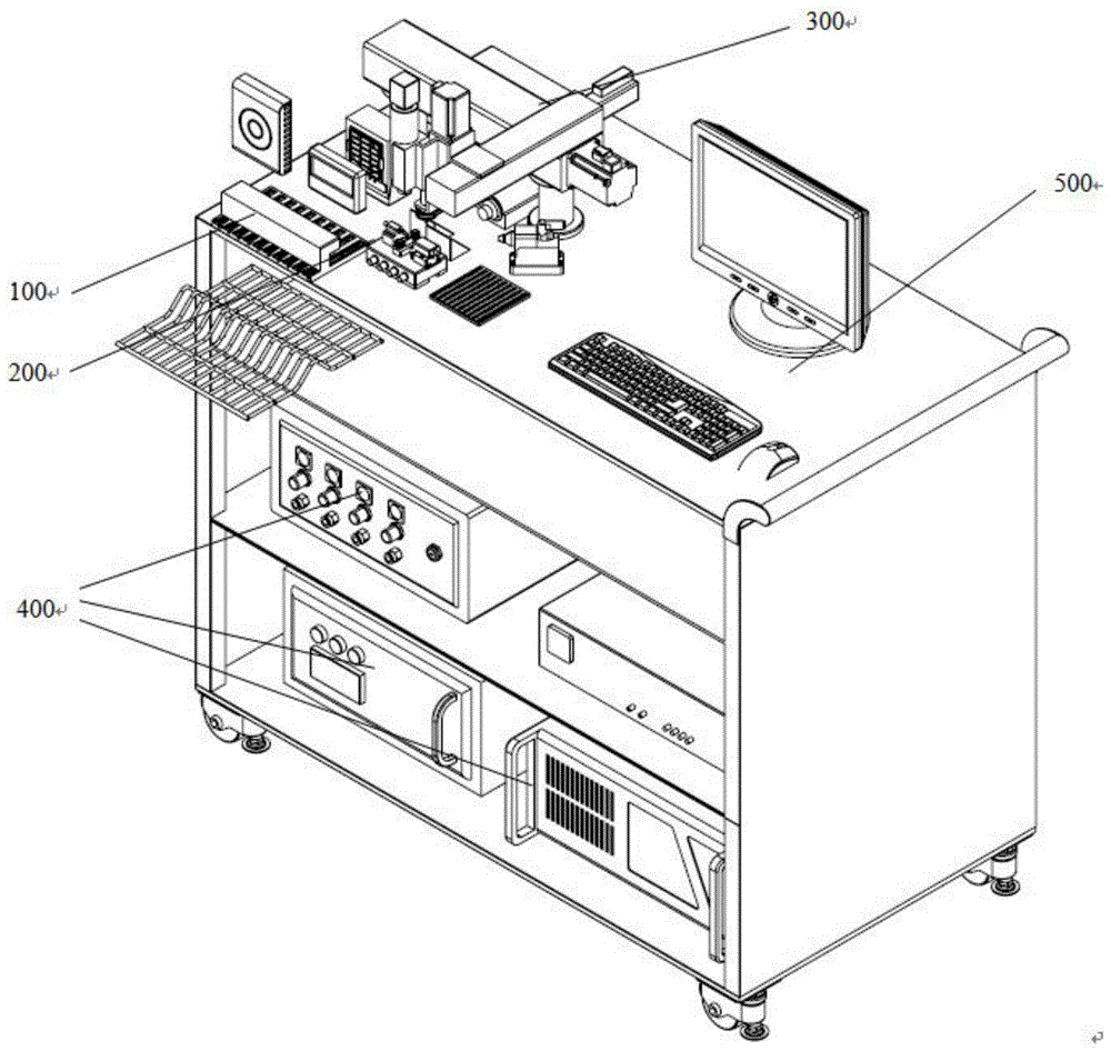 An automatic sampling inspection equipment for smd trays