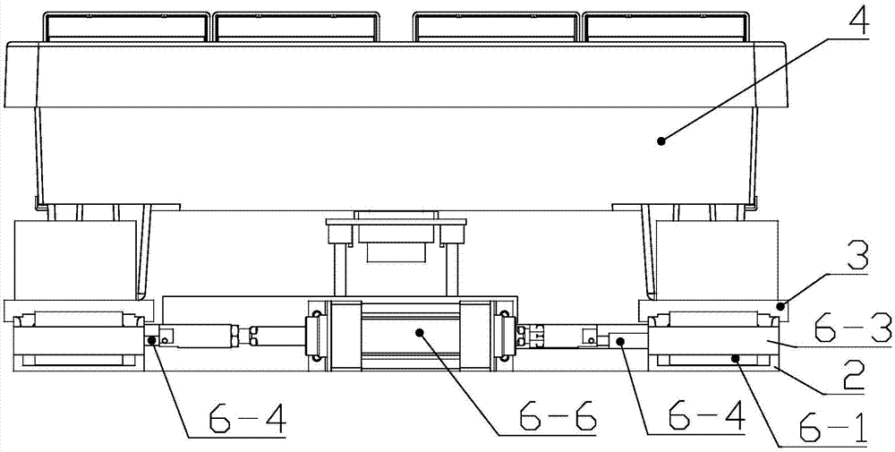 Battery pop-up system of charging station