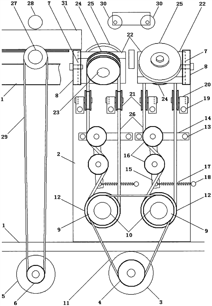 Plate grooving machine