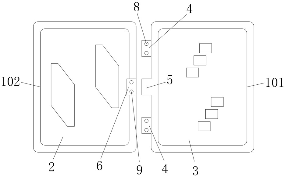 Concave-convex matching jig and concave-convex matching mounting process