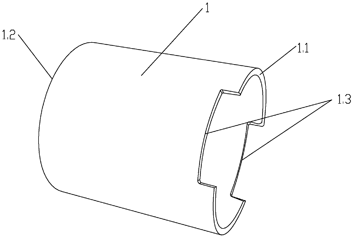 A method for manufacturing a thin-walled wear-resistant shaft sleeve