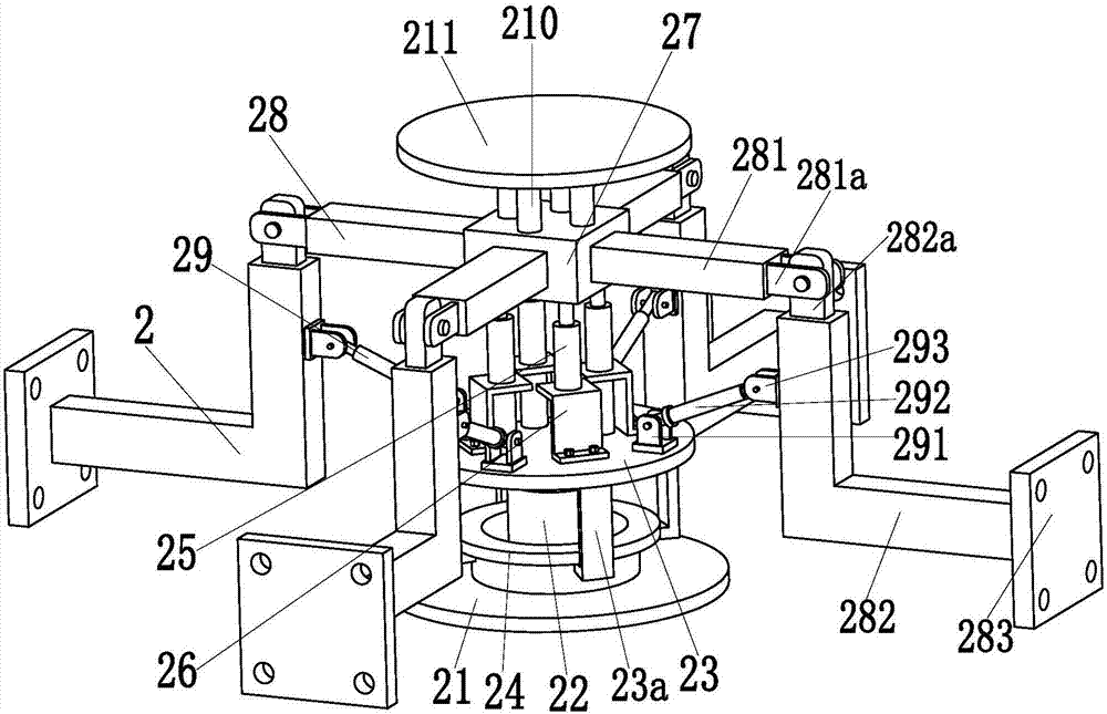 A stable support device for a computer