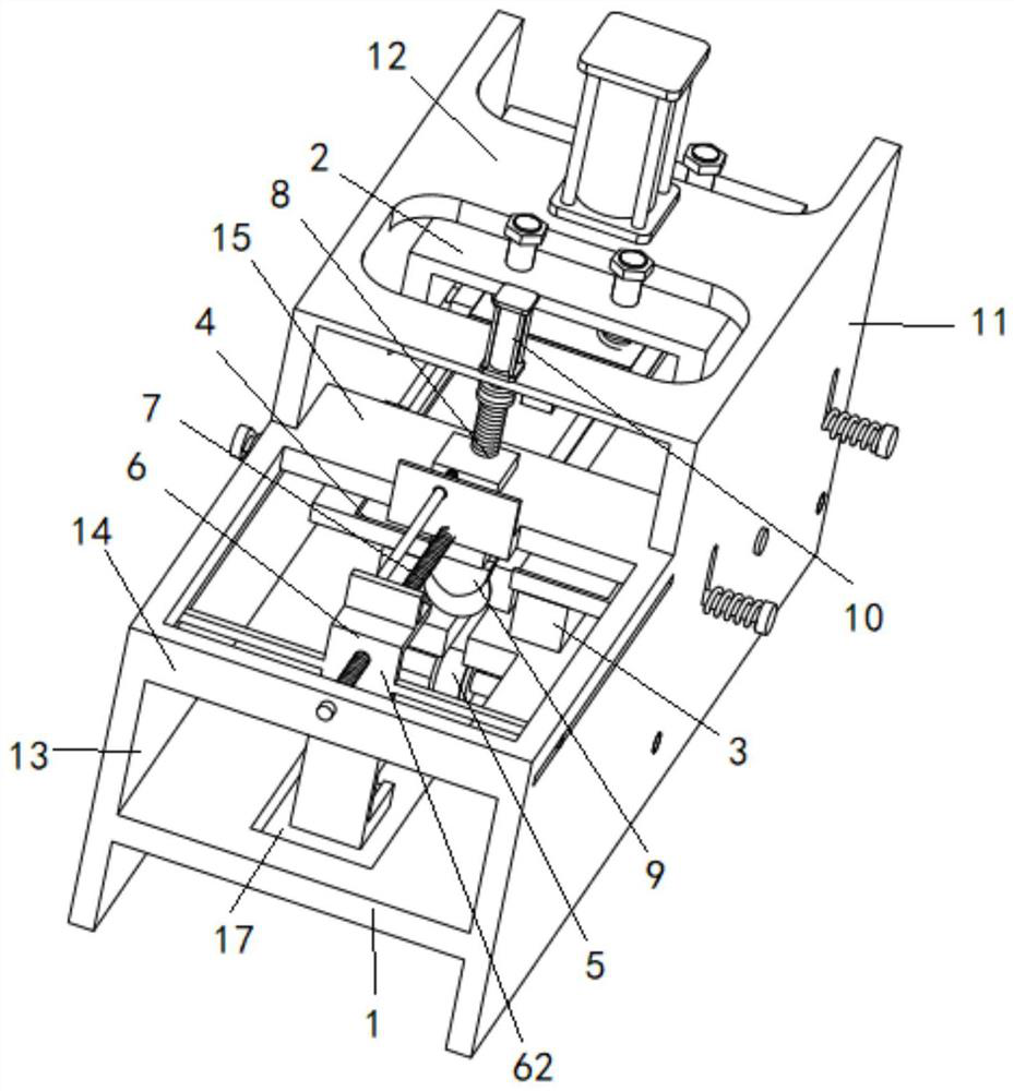 U-shaped aluminum enclosure machining device