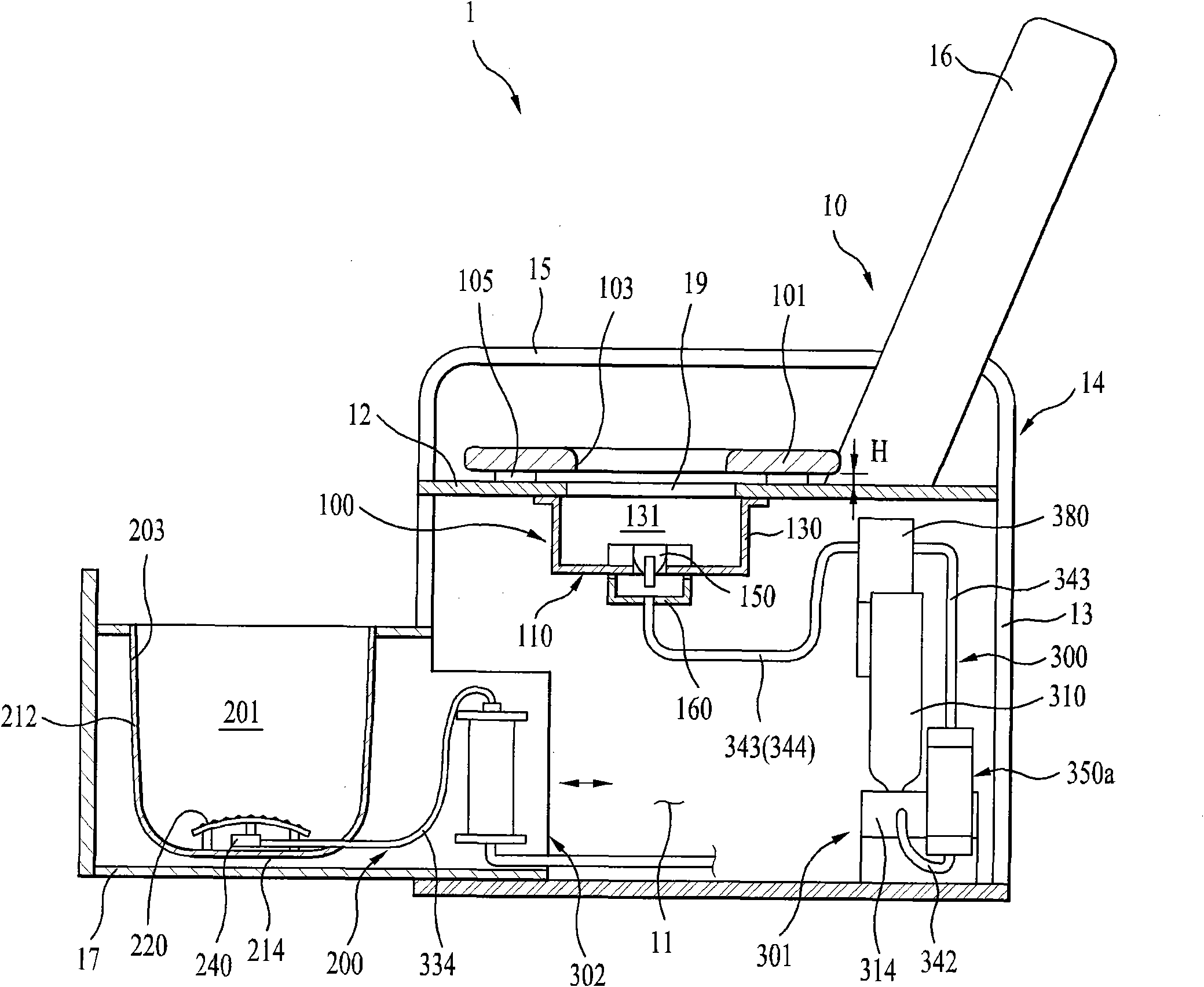 High efficiency steam generator and method for controlling water level thereof