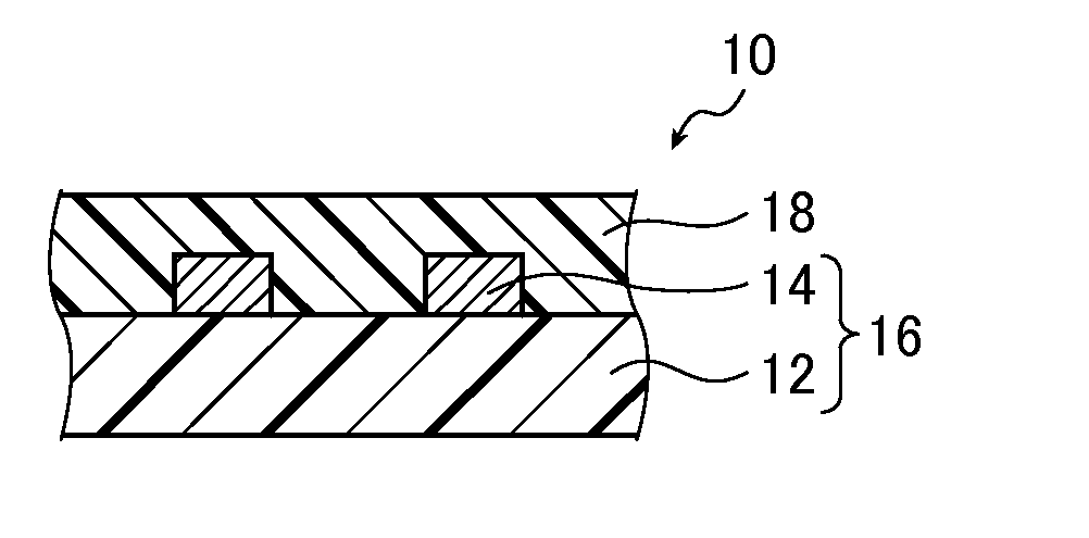 Composition for forming silver ion diffusion-suppressing layer, film for silver ion diffusion-suppressing layer, circuit board, electronic device, conductive film laminate, and touch panel
