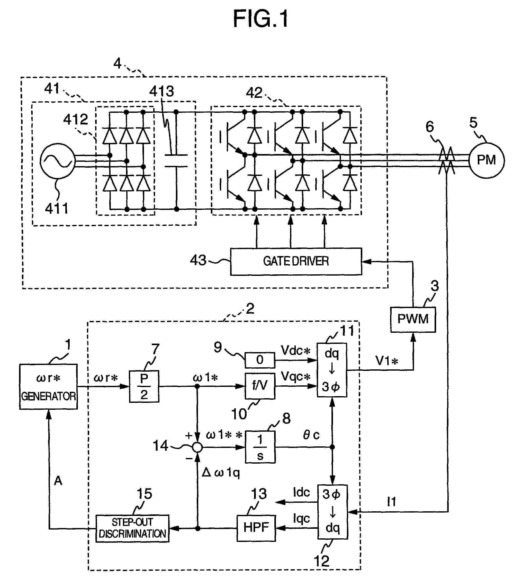 System for driving electric motor